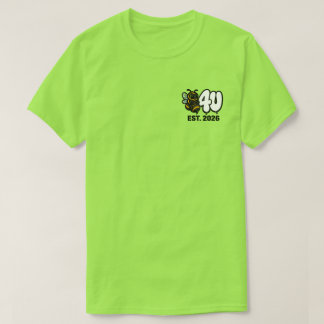 行動する前に考えよう Tシャツ