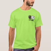 行動する前に考えよう Tシャツ (正面)