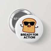 行動に備えたおもしろいパンプン 缶バッジ (正面&裏面)