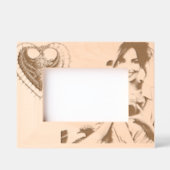 行動の優雅なジャーナリスト：美しいと言葉 レーザー彫刻フレーム (正面)