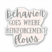 行動は援軍が流れる場所に行き、ABAギフト、 シール (正面)