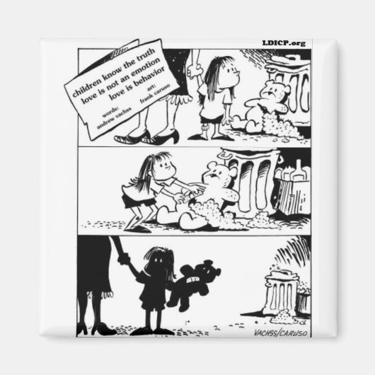 行動は真実の磁石である マグネット (正面)