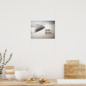 行動は自信と勇気を生み出す ポスター (キッチン)