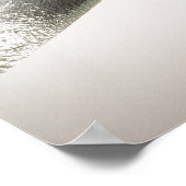 行動は自信と勇気を生み出す ポスター (角)