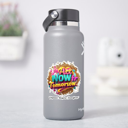 「行動へのインスピレーション」 シール (HydroFlask)