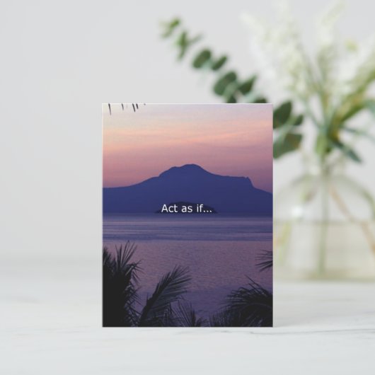 行動もし..... ポストカード (スタンド正面)