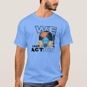 行動を起こすべき気候行動 Tシャツ (正面)