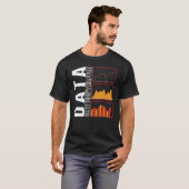 行動アナリストのデータまたは自閉症は起こらなかった Tシャツ (正面フル)