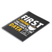 行動アナリストデータアナリストコーヒーコンピューター ノートブック (左側)