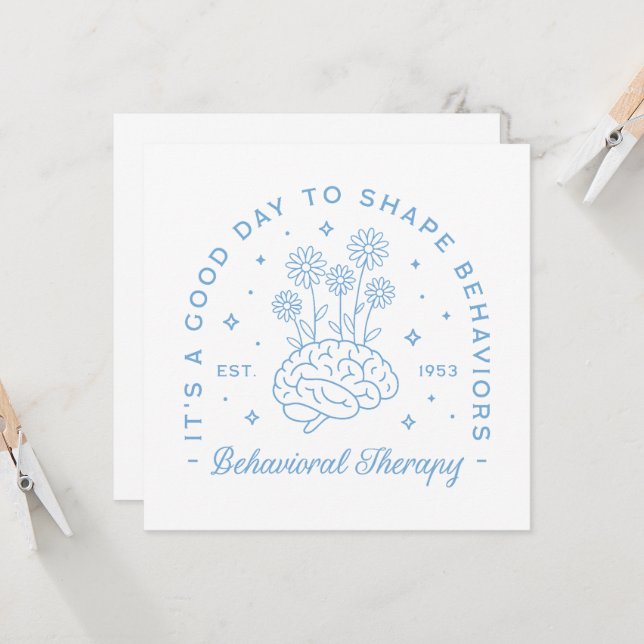 行動セラピーセラピストフローラブルー美学 (正面/裏面インサイチュ)