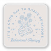 行動セラピーセラピスト美学 シール (正面)