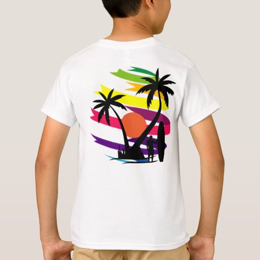 行動ムード Tシャツ (裏面)