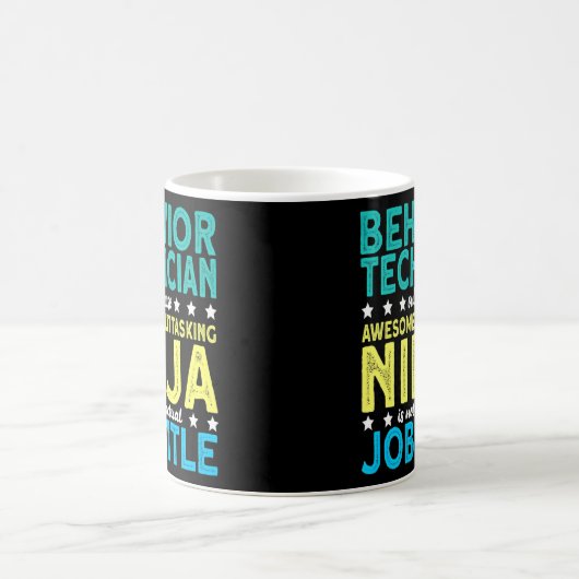 行動技術者忍者アバセラピスト コーヒーマグカップ (中央)