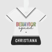 行動班 |動作セラピストABAセラピスト オーナメント (正面)