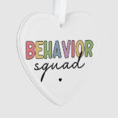 行動班 |動作セラピストABAセラピスト オーナメント (正面)