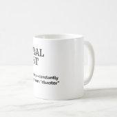 行動療法士ユーモアマグカップ コーヒーマグカップ (正面右)