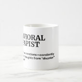 行動療法士ユーモアマグカップ コーヒーマグカップ (中央)