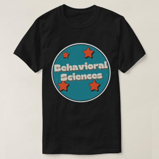 行動科学 Tシャツ (デザイン正面)