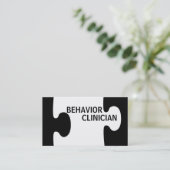 行動臨床医パズル作品 名刺 (スタンド正面)