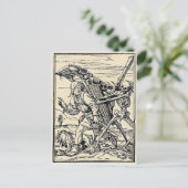 行商人のはがき、死の踊り ポストカード (スタンド正面)