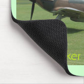 行商人のハリケーンのマウスのマット マウスパッド (コーナー)