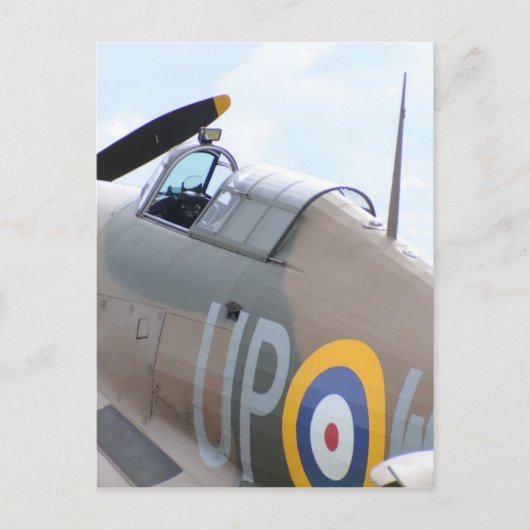 行商人のハリケーンの操縦室 ポストカード (正面)