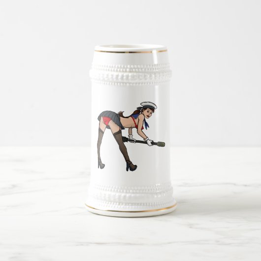 行商人の海のタカ: Armourer Bierstein ビールジョッキ (中央)