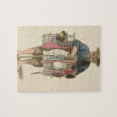 行商人は、「中国の衣裳」からの17を、enめっきします ジグソーパズル (横)