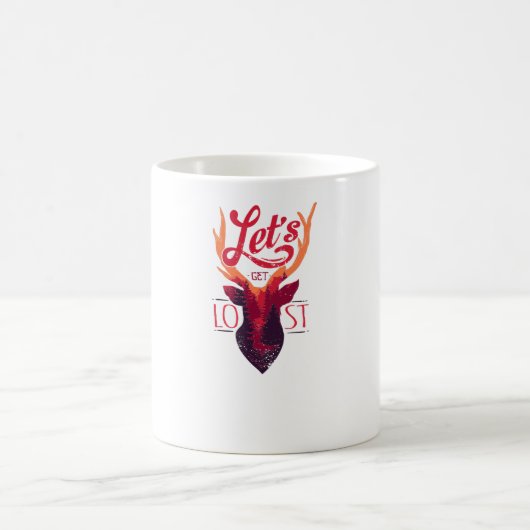 行失ったく コーヒーマグカップ (中央)