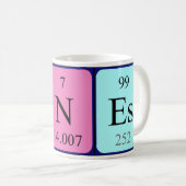 行定期テーブル名mag コーヒーマグカップ (正面右)