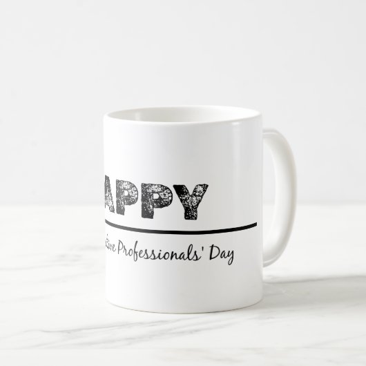 行政プロフェッショナルの日 コーヒーマグカップ (正面右)