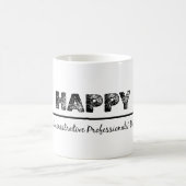 行政プロフェッショナルの日 コーヒーマグカップ (中央)