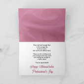 行政上のプロフェッショナルの日 サンキューカード (内部)