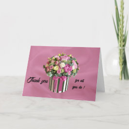 行政上のプロフェッショナルの日 サンキューカード