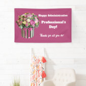 行政上のプロフェッショナルの日 横断幕 (インサイチュ)