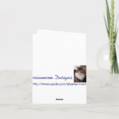 行政上のプロフェッショナル サンキューカード (裏面)