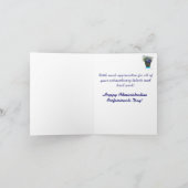 行政上のプロフェッショナル サンキューカード (内部)