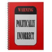 行政上不正確 ノートブック (正面)