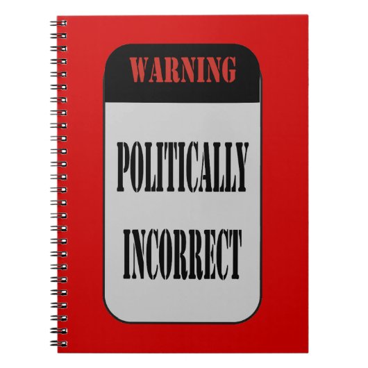 行政上不正確 ノートブック (正面)