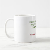 行政上正しい休日 コーヒーマグカップ (左)