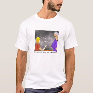 行政上正しい漫画のTシャツ Tシャツ