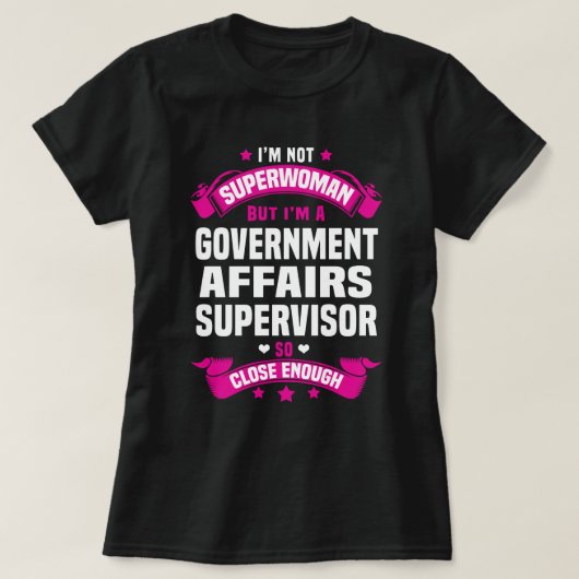 行政事務監督官 Tシャツ (デザイン正面)