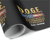 行政効率局 (DOGE) ラッピングペーパー (ロールコーナー)