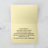 行政専門職の日 ありがとう サンキューカード (内部)