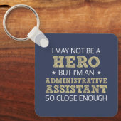 行政補助ユーモアノベルティ キーホルダー (正面)