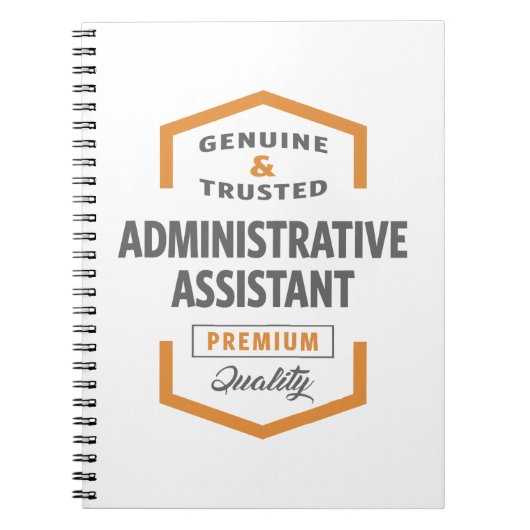 行政補助人 ノートブック (正面)