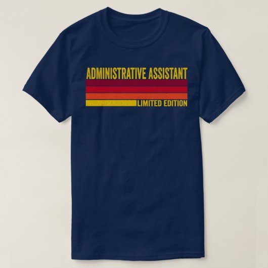 行政補助人 Tシャツ (デザイン正面)