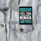 行政補助職権職業 缶バッジ (インサイチュ)