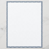 行文字書の文房具紙 (正面)