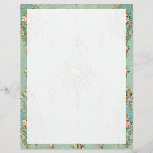 行文字書の文房具紙 (正面)